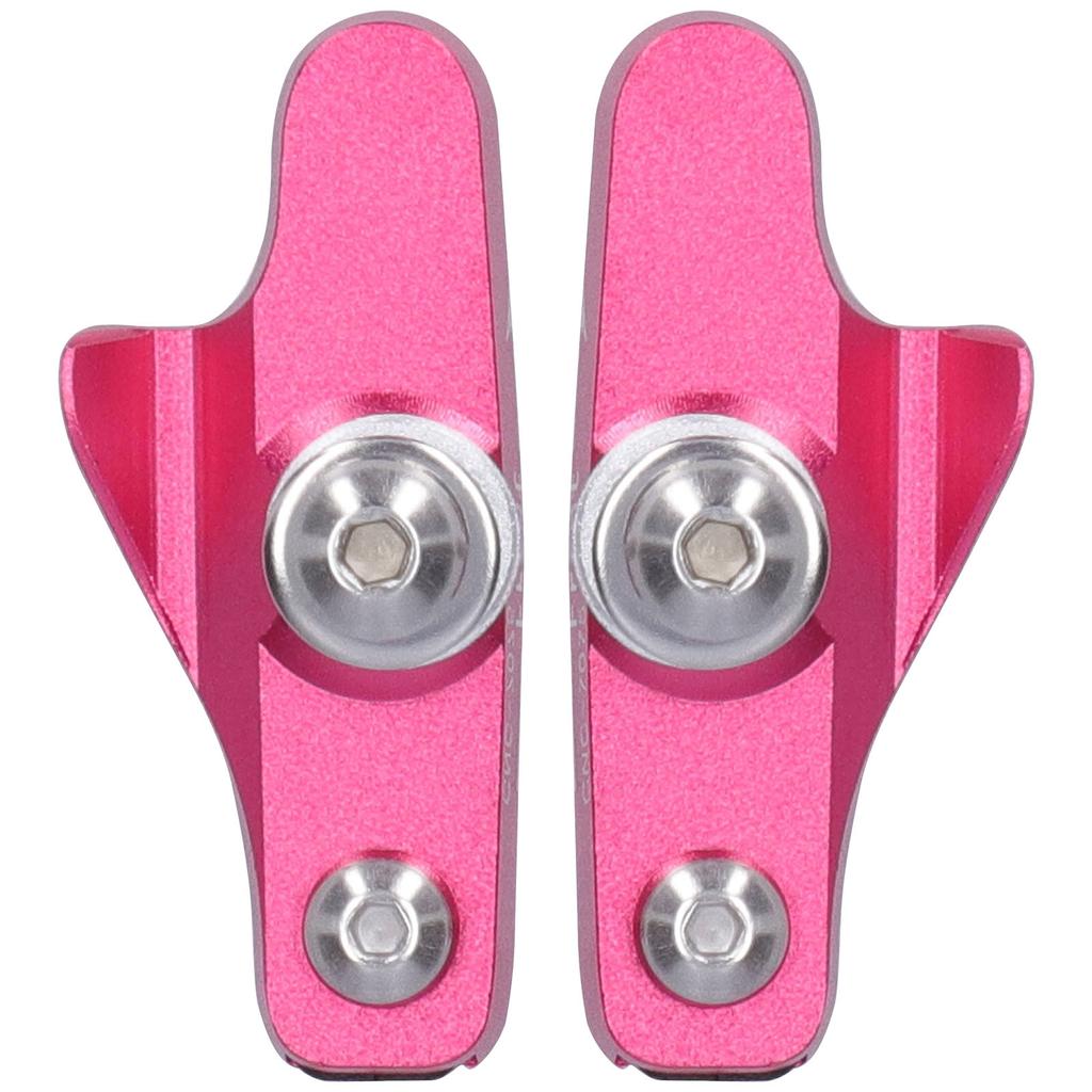 ZTTO Road Bike Brakes Pads Bicycle CBrake NoNoise NoSkid Rubber Blocks Replacement(Red )