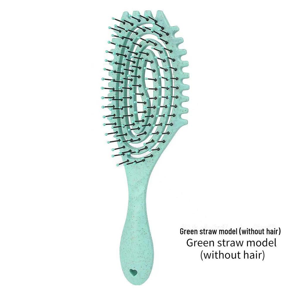 Grzebień do stylizacji Bounce Pig Bristle Air Cushion do puszystych, kręconych włosów