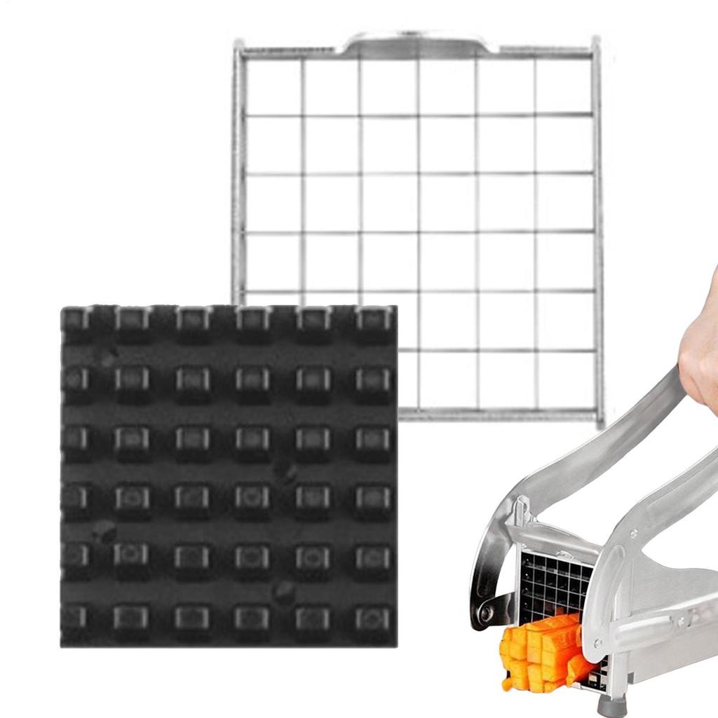 Potato Fry Chopper French Fry Cutter Chopper Replacement Kitchen Gadget Vegetable Cutting Tool for Tomato Onions Zucchini Bell