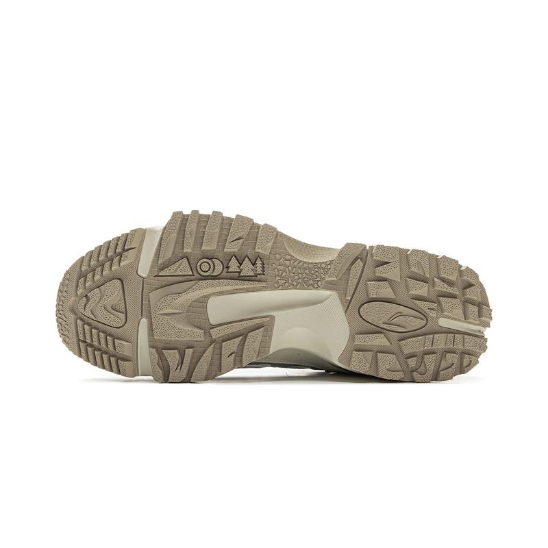 new LiNing CF Tracing, Xingye Cushioning, Wear Resistant Low top Hiking Shoes Unisex Green White