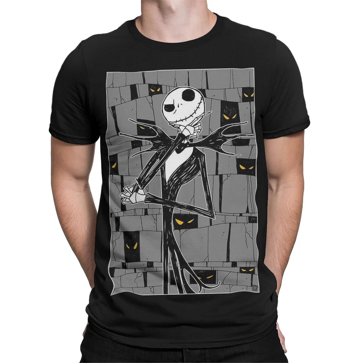 Jack Skellington Character Entertainment Graphic Tee Mens Womens Unisex T Shirt 3XL