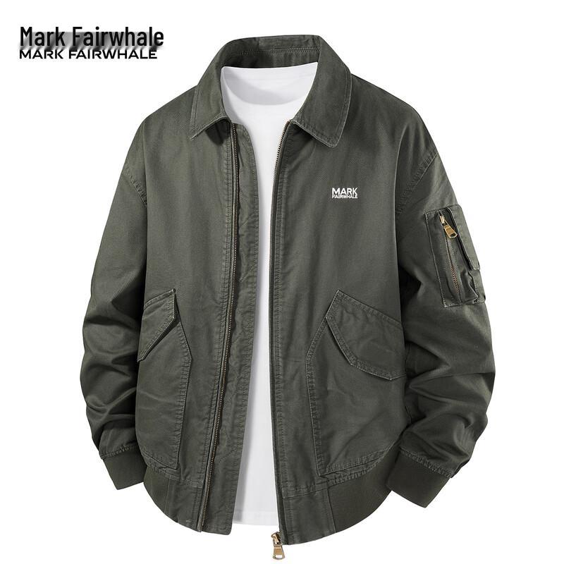 MARK FAIRWHALE Men s Casual Work Jacket 3XL
