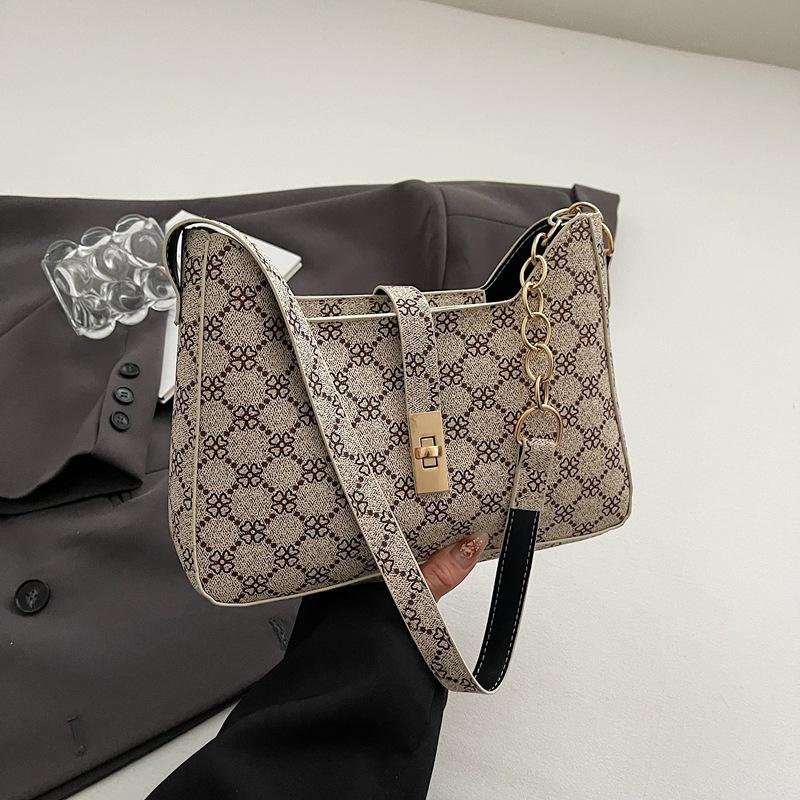 Niche design high-end bag, new high-end texture portable underarm bag, versatile fashion shoulder bag