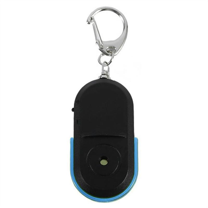 Distinctive Smart Wireless Anti-Lost Alarm Key Finder Locator Keychain Whistle Sound LED Light Things Tracker Anti-Lost Device