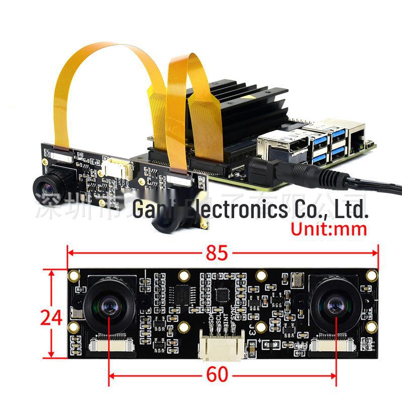 

NVIDIA Jetson Nano 8MP Stereo Camera for Raspberry Pi CM3