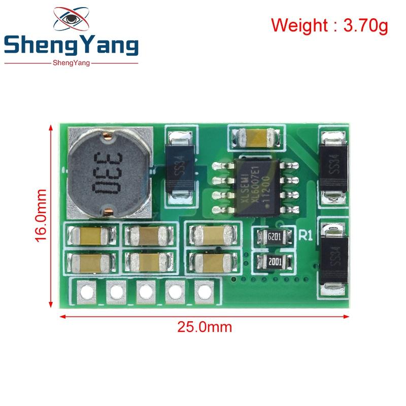1/2/5PCS DD1718PA +- 5V 6V 9V 12V 15V 24V Positive & Negative Dual Output Power Supply DC DC Step-up Boost Converter Module