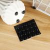 20Pcs Black Self-Adhesive Shock Absorber Furniture Anti Slip Bumper Damper Round Shape Tables Chairs Feet Pad Furniture Hardware