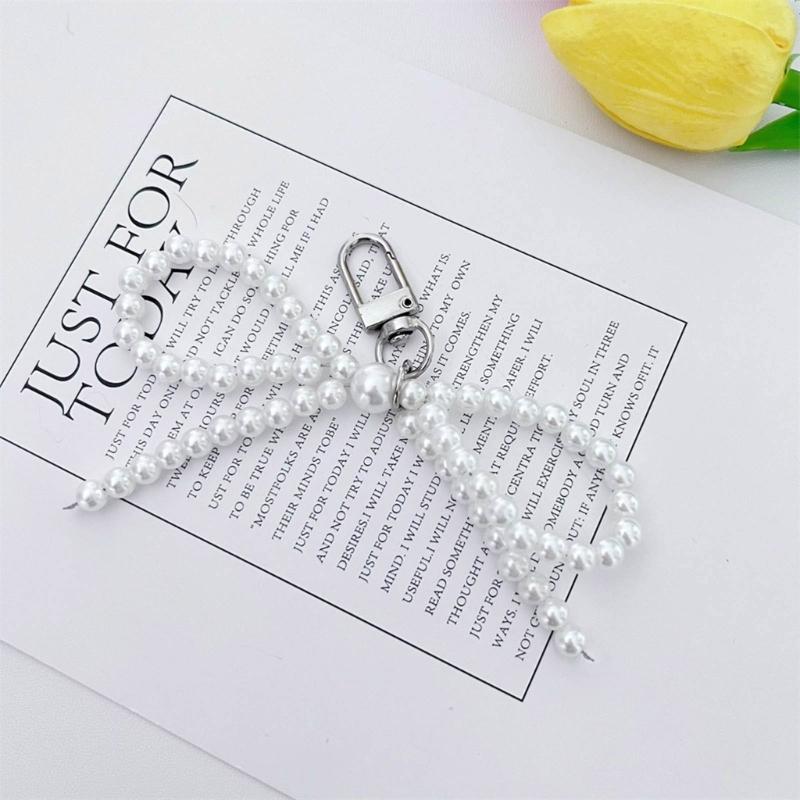 Bowknot Phone Charm Strap Keychain Phone Lanyard String Women Bag Pendant Gift