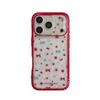 Custom Polka Dot Cherry Bow iPhone Case for 16 Pro Max/15/14 – New for Women
