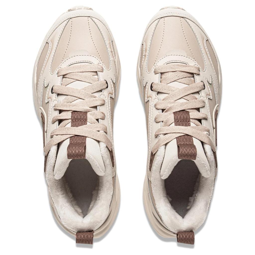 Li Ning Ln Defender Simple Comfortable Durable Warm Mid-Top Casual Shoes Women Casual Shoes AGCV396-4