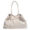 Borsa Tote in Pelle Lucida da Donna Grande Capacità Borsa a Spalla Borsa a Mano di Design alla Moda Uso Quotidiano Stile Classico
