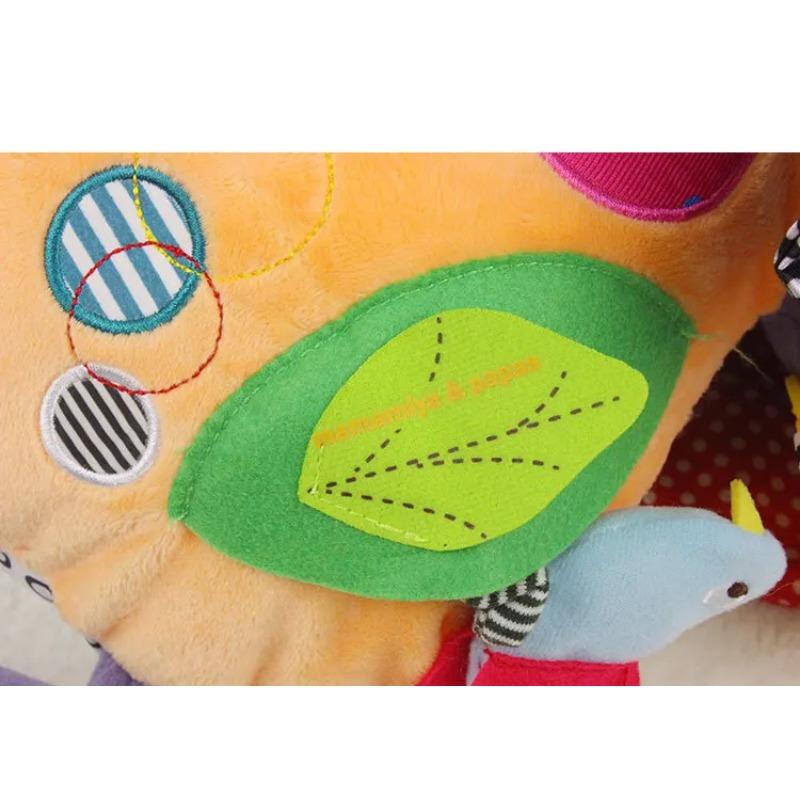 Baby Plush Doll  Stuffed Elephant Stroller Bb Set Bell Ratlle Car Bed Hanging Mobile Education Kid Child Gift Toddlers