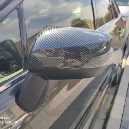 For Subaru WRX STi 2015-  Car Accessories ABS Carbon Door Rear View Side Mirror Cover 2pcs For Subaru Levorg 2015-