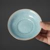 Qi Xuan Yuan New Chinese Ru Kiln Ice Flower Ceramic Gaiwan