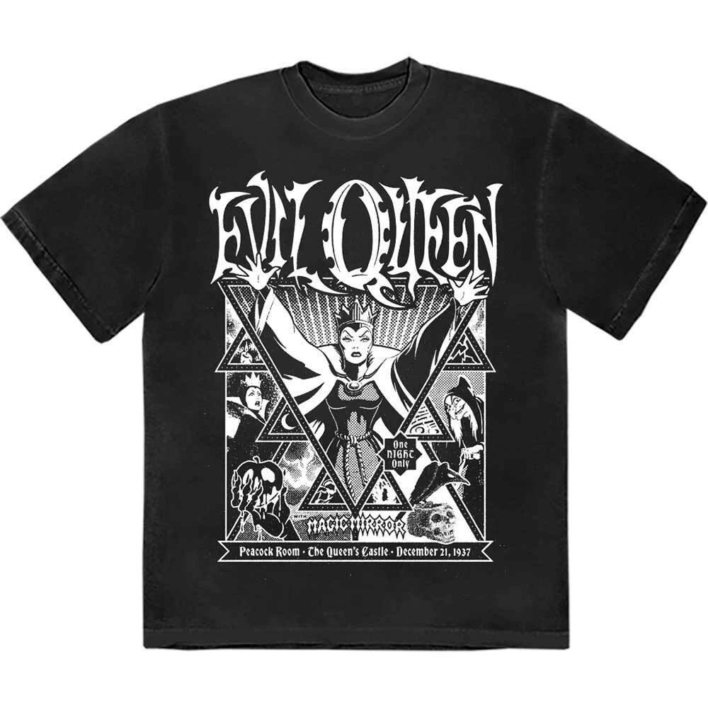 Disney Snow White Evil Queen One Night Only T-Shirt Black New L