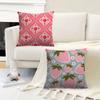 Strawberry Floral Delight Pillow Gift Home Office Decoration Pillow Bedroom Sofa Car Cushion CoverPillow Case
