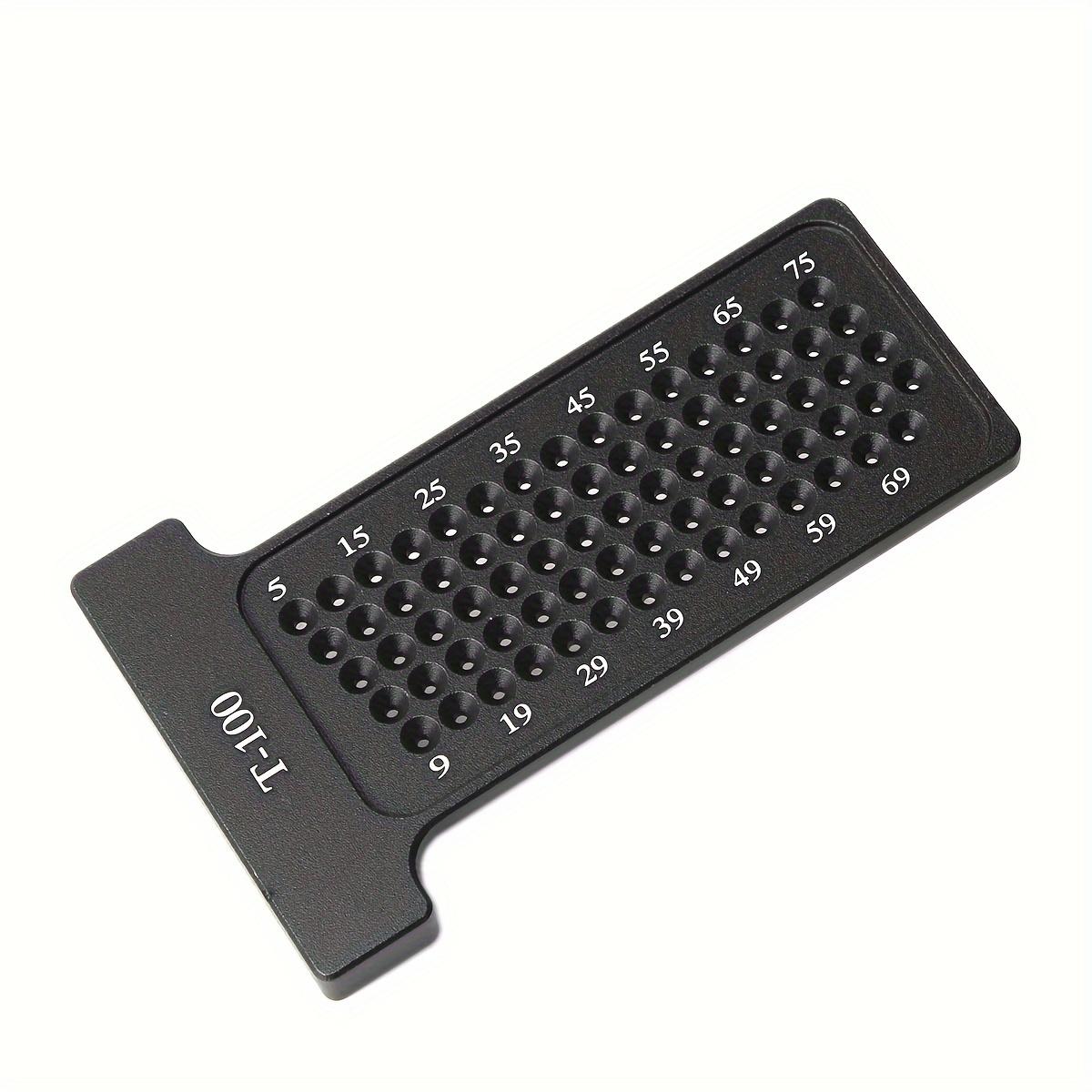 

Woodworking Scriber Precision T-Ruler T Pocket Marking Gauge Measurement Manual Marking DIY Tools - 0-80mm 1pcs чорний