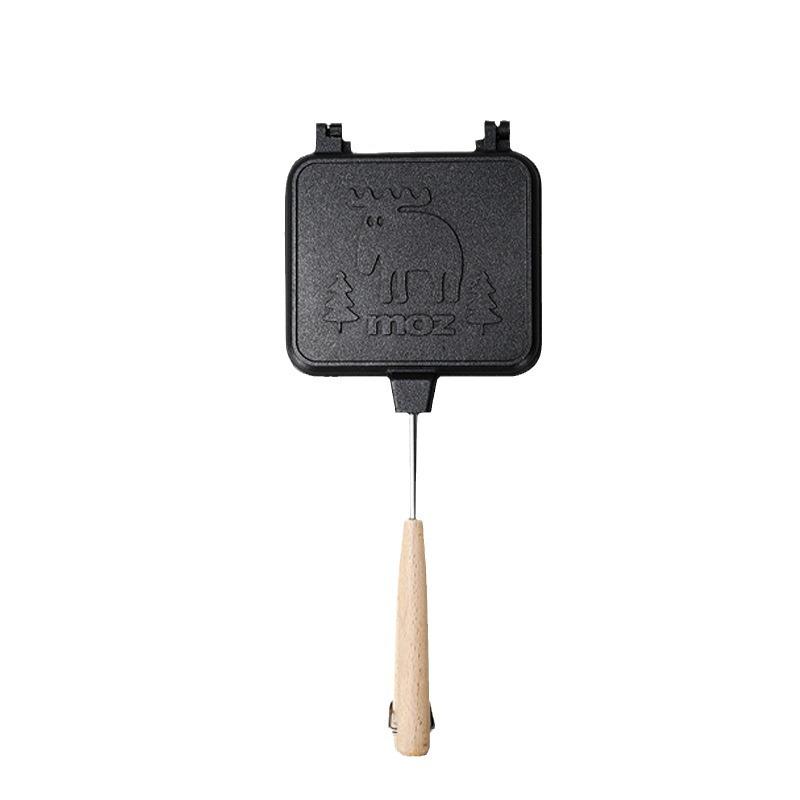 Non-stick dubbelsidig smörgåsgrill för frukost