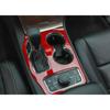 Red Car Gear Shift Panel Decorative Cover Trim For Jeep Grand Cherokee 2014-2018