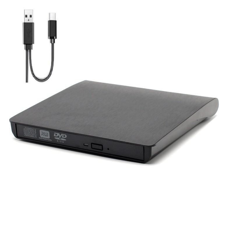 USB 3.0 External Optical Drive for Laptops & Desktops (DVD Burner)