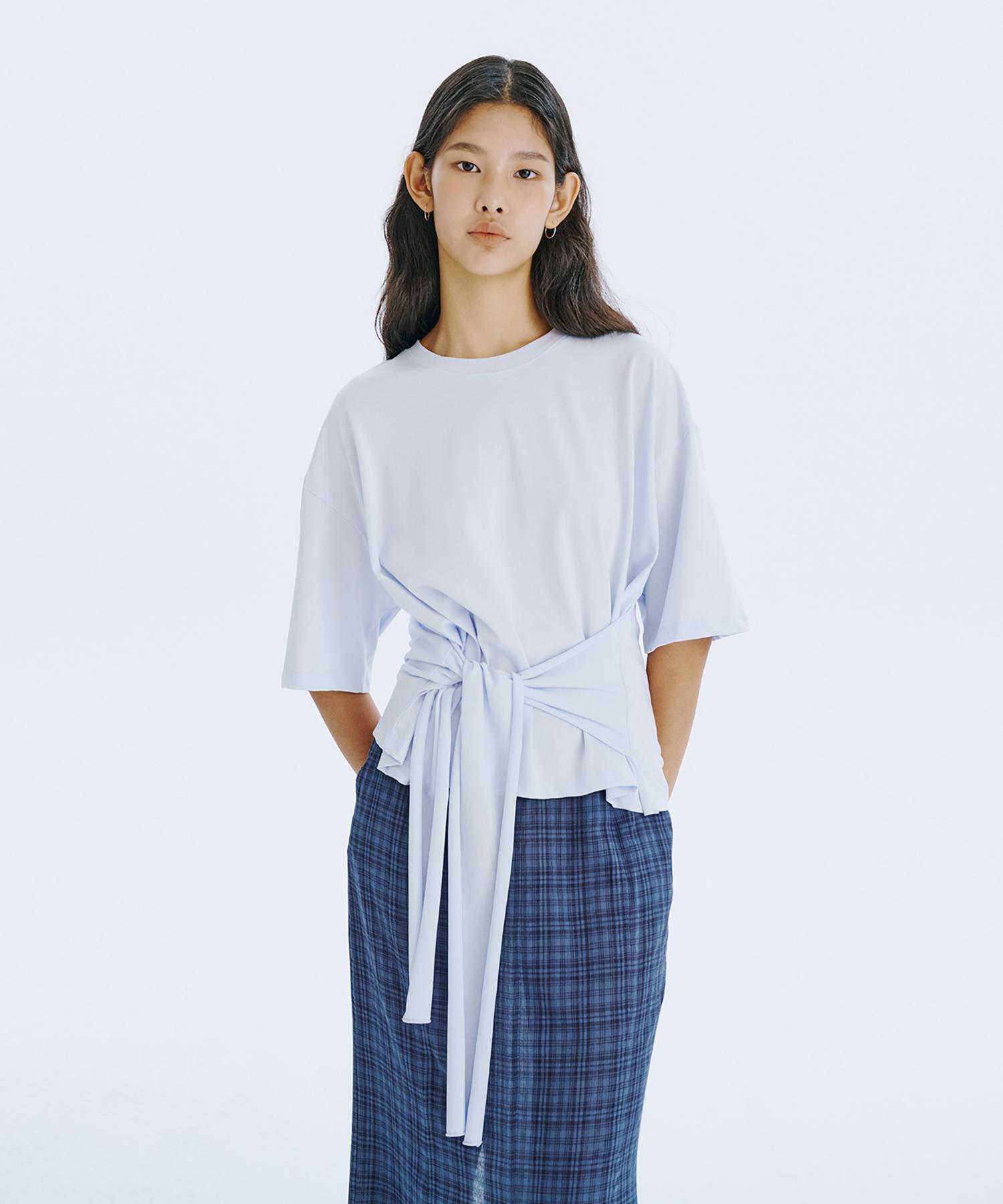 Bundercammer Waist Tied T_Light Blue S