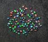 Opal Negru Etiopian Natural Multi Fire Oval Cabochon Piatră Prețioasă Liberă Lot 17 Bucăți 4*6 MM 5 CT Cabochon Opal Negru Piatră Prețioasă Pentru Realizarea Bijuteriilor