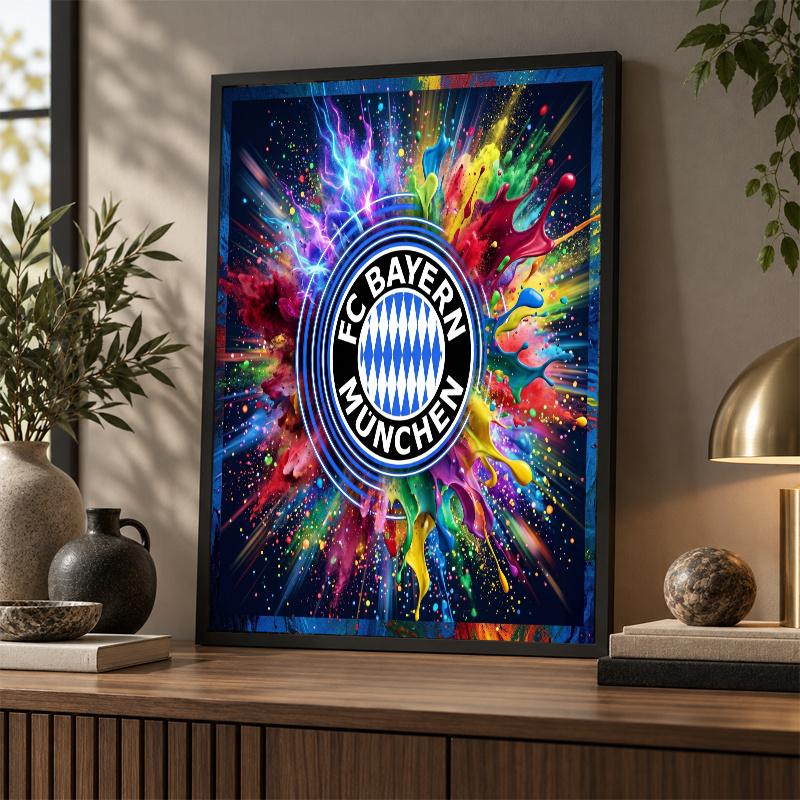 Zestaw do Malowania Diamentami Bayern Monachium 5D Pełne Wiertło DIY Mozaika Diamentowa Sztuka Ścienna Dekoracja Domu