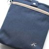 Kitamura Shoulder Pouch, Pochette, Smartphone Shoulder Bag, Approx. 19cm x 15cm x 2cm, 001832 Navy