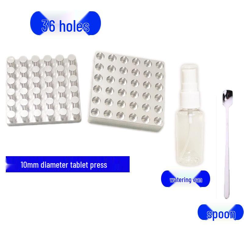 Ręczna prasa do tabletek do medycyny chińskiej i zachodniej, forma na proszek Sanqi, 10 mm