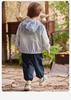 David Bella Boys' Long Pants Spring Clothes New Baby Casual Leg Tights Children's Imitation Cowboy Pants