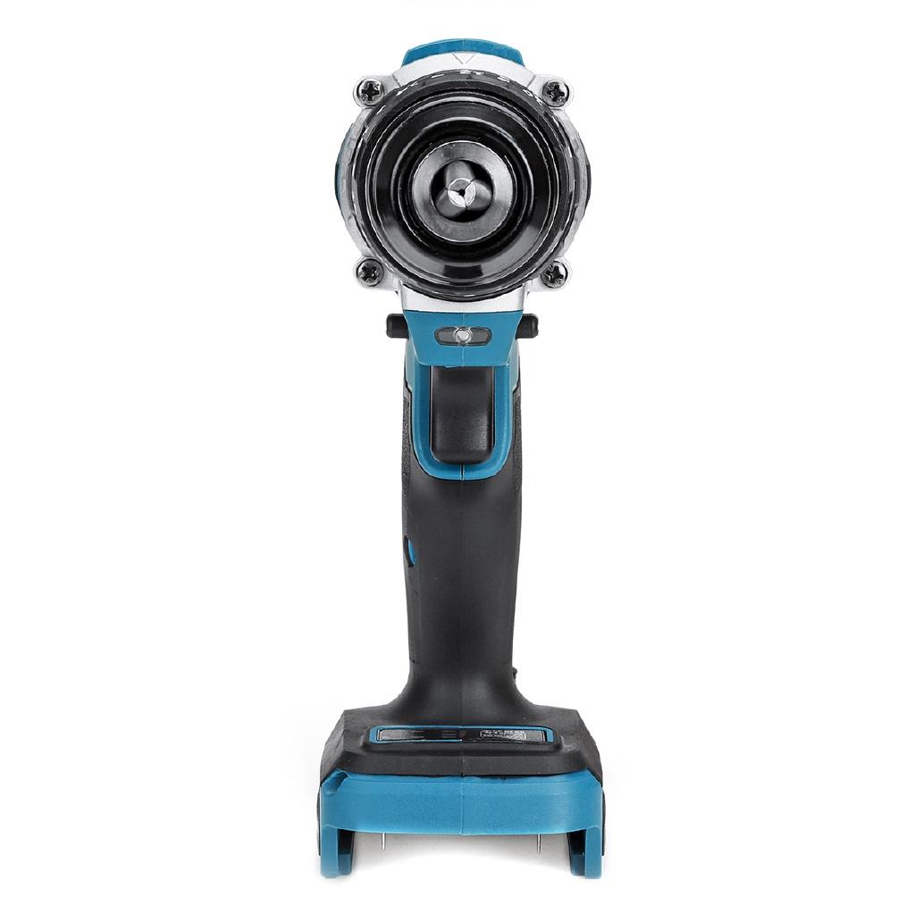 Trapano a percussione elettrico Brushless Avvitatore elettrico 13mm 20+3 Coppia Trapano a percussione senza fili per batteria Makita 18V 3in1