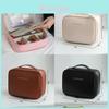 Style Large Capacity Makeup Bag With Waterproof Pu Material For Travel And Home Use