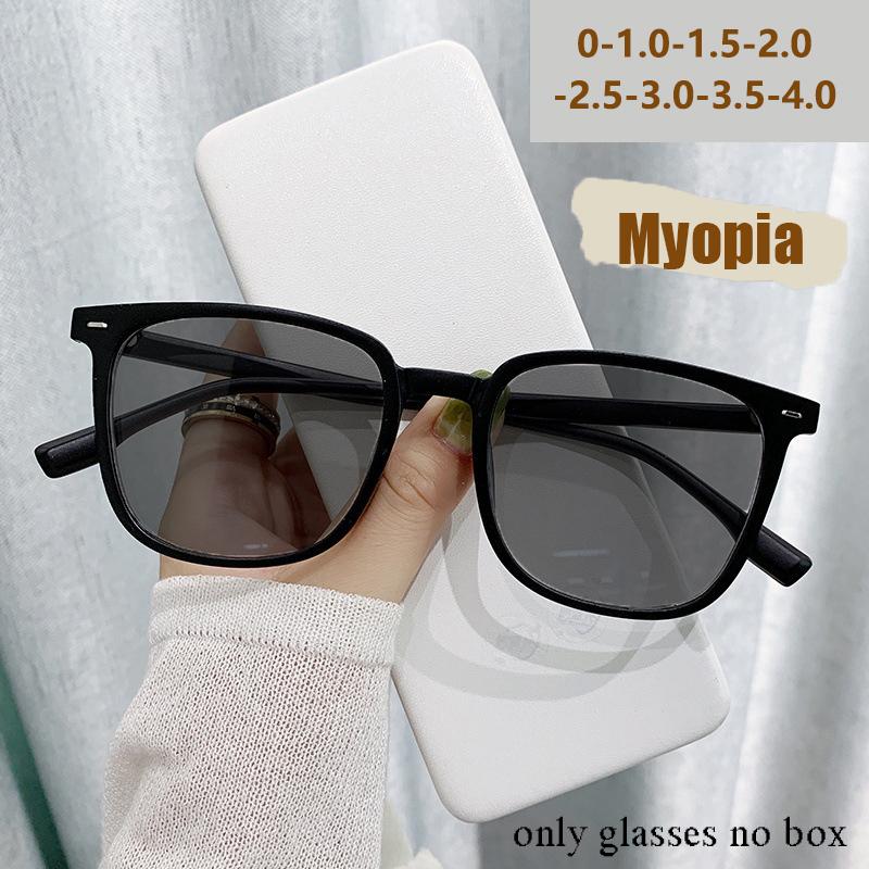 2PCS Sunglasses Myopia Glasses With Scale Sunglasses Summer Uv Prepared Myopia Glasses 9181