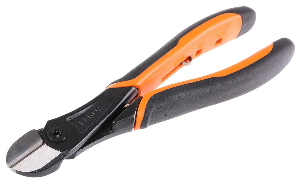 BAHCO Ergo Side Cutter HD Heavy Duty Nippers, 180mm, 21HDG-180
