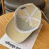 Cotton Outdoor Sun Hat Sun Protection Peaked Cap Adjustable Embroidery Letter Baseball Cap  Sports