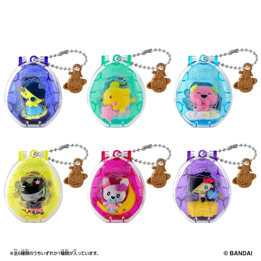 BANDAI Tamagotchi Collectibles 30th Anniversary Vol.1 (Single Item) Age 6+