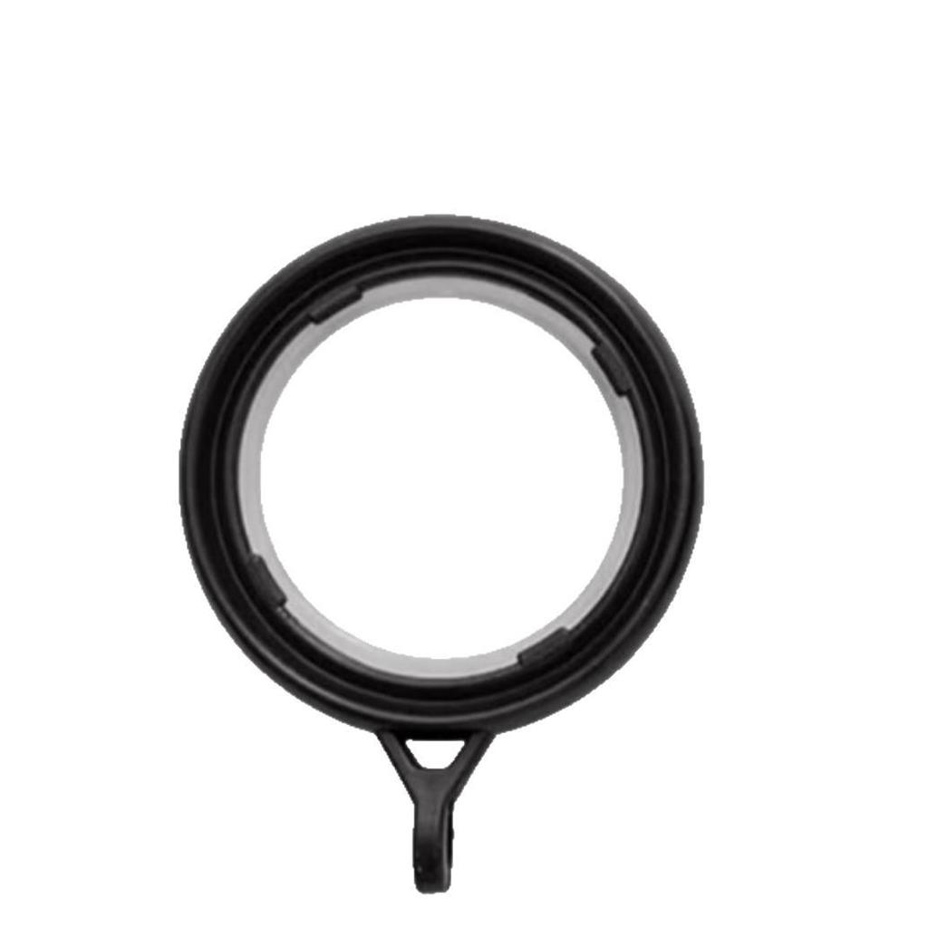 Silent Roman Rod Curtain Rings - Thickened Nano Buckles for Universal Curtain Hanging