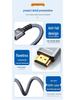 8K60Hz HDMI Male-to-Male High-Definition Conversion Cable for TV and Computer Connection