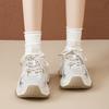 Silver dad shoes new autumn mesh sneakers thick-soled high casual running shoes