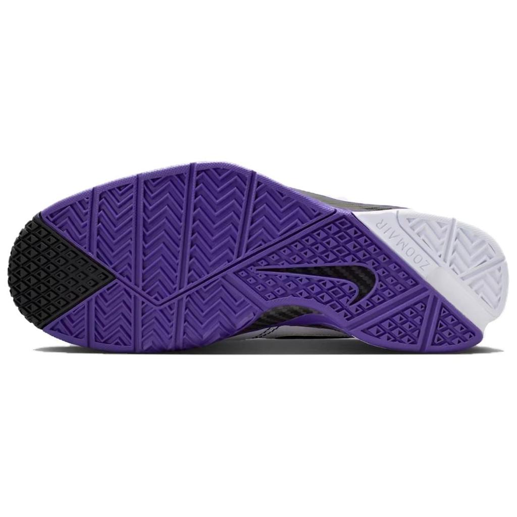 Nike Zapatillas de Baloncesto Zoom Kobe 1 de caña alta para Hombre Blancas Moradas Negras Edición 2026 IM0542-100