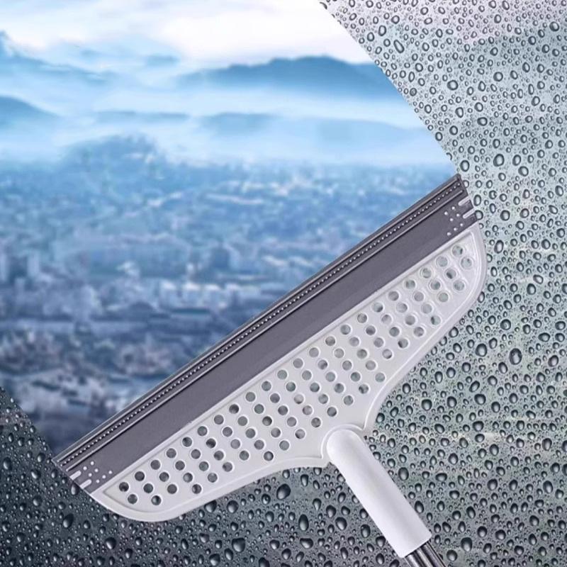 Magic Broom Silicone Floor Scraper with a Long Handle 1/2 Inch for the Bathroom