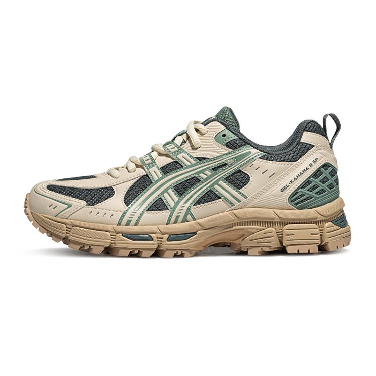 Asics Gel-Kahana 8 Sp Fashion Shock Absorbing Breathable Rebound Low-Top Running Shoes Women Running Shoes Light-Green 1012B788-202
