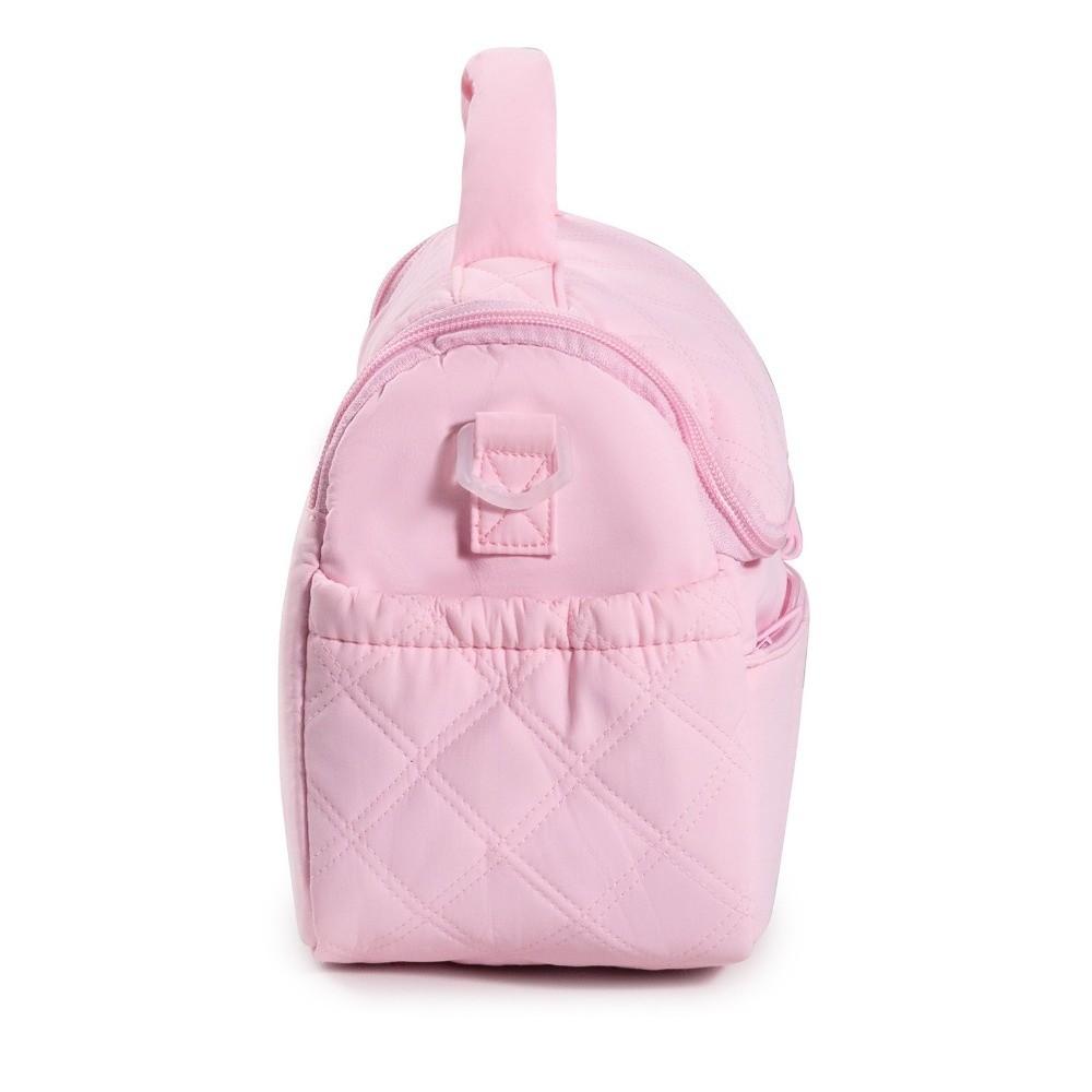 Quilted Puffer Insulated Lunch Bag Soft Cooler Thermal Bag Multi-functional Lunch Tote  Work