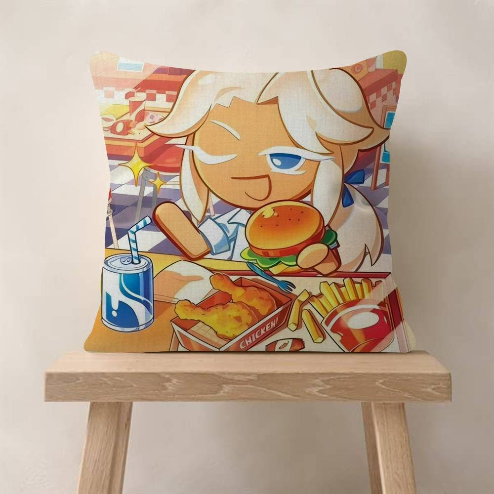 CCookie RRun KKingdom Cushion Cover x Polyester Sofa Cushions Decorative Throw Pillows Home Decoration Pillowcover