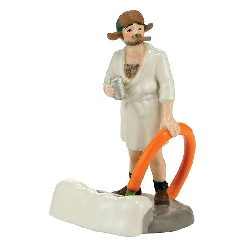 Christmas Village Ornament Christmas Vacation Village Snow Village For Holiday Decorations Griswold Style House Xmas Ornaments