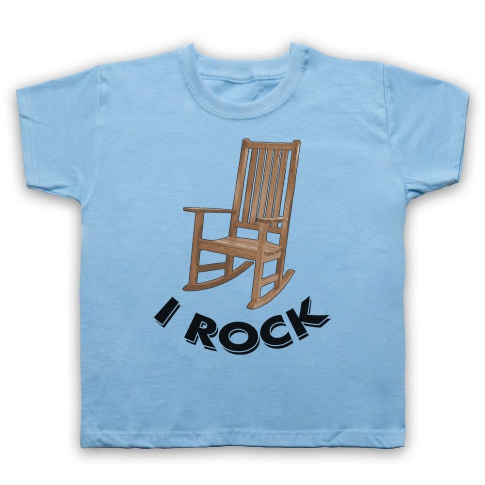 

Я качаю кресло-качалку Смешная комедийная шутка Каламбур Крутая Милая Детская футболка 4XL