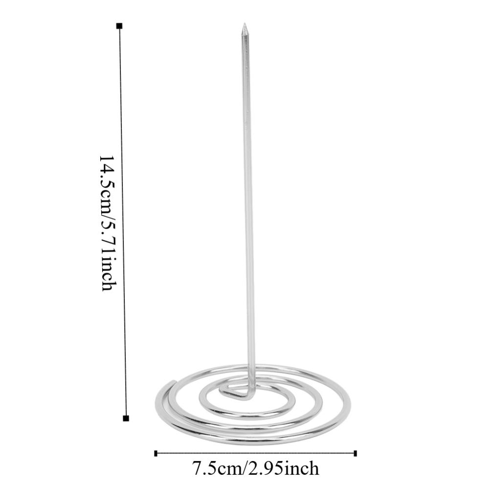 5PCS Reusable Check Spindle Wear Resistant Kitchen Ticket Holder Durable Receipt Holder  Kitchen