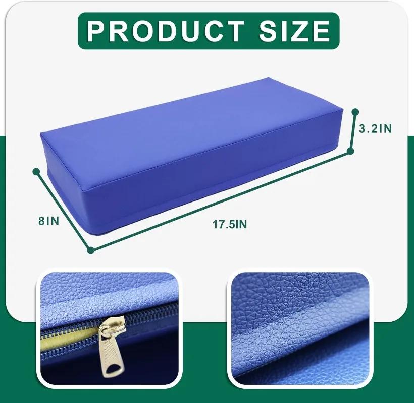 45x20x8cm Multi-Color Neck Pillows for Side Sleepers Foam Pillows for Sleeping Head Pillow Waterproof Faux Leather Easy To Clean