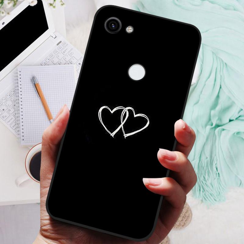 For Google Pixel 3a XL Case  Black Cover Lion Wolf Silicone Soft Back Cases For Google Pixel 3 XL Phone Case Pixel 3A 3AXL Shell