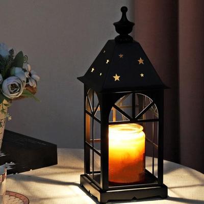 Lampe Chauffante pour Bougie Métal Fer Vintage Lampe Fondante pour Cire d'Aromathérapie Chauffage Électrique pour Bougie avec 2 Ampoules Fondoir Électrique pour Bougie